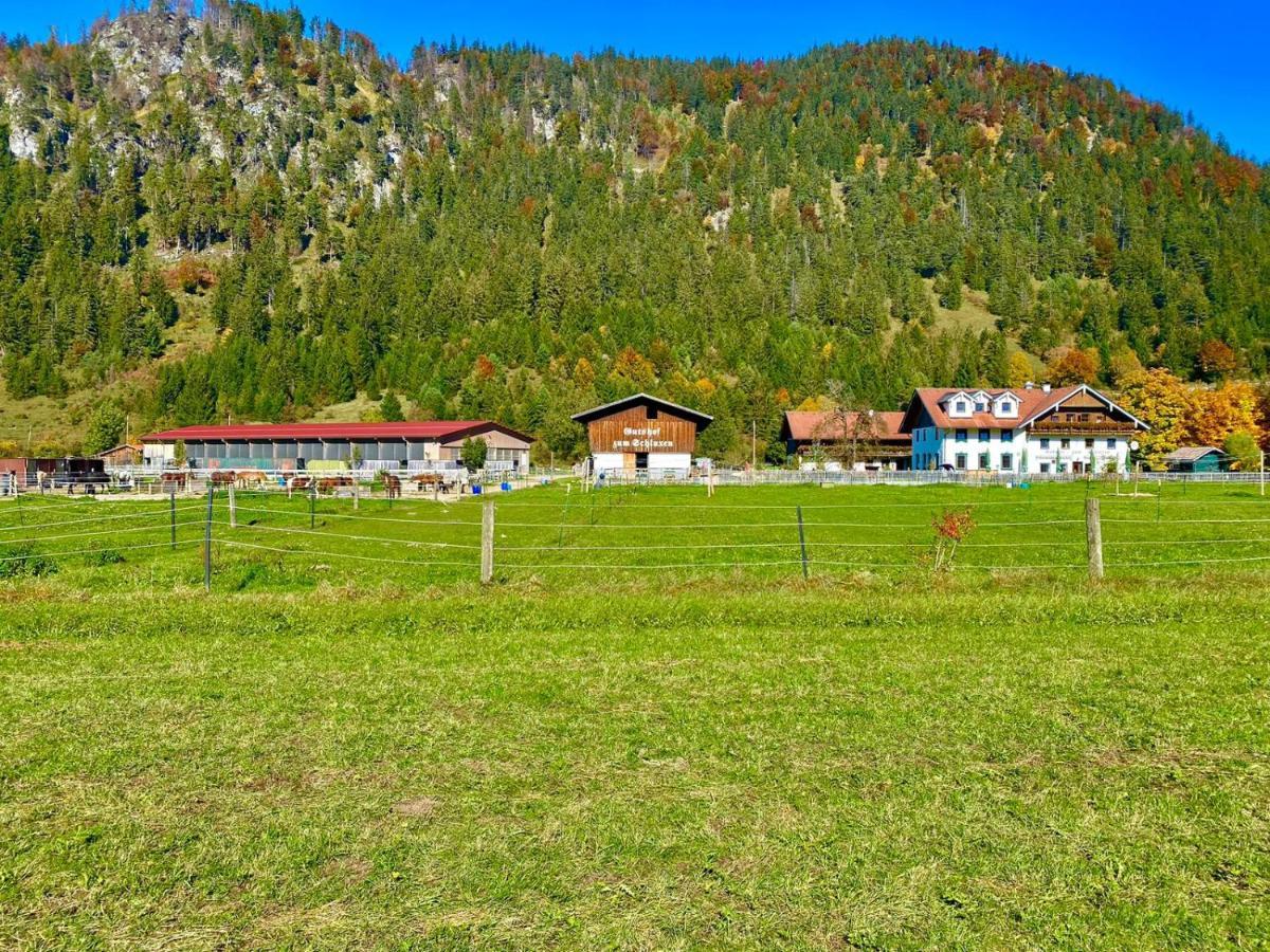 Gutshof Zum Schluxen Pinswang Exterior foto